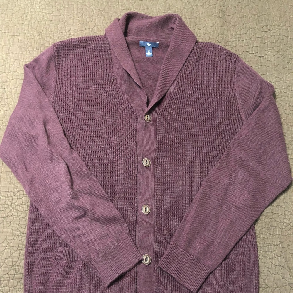 Men’s cardigan sweater